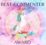 best commenter award