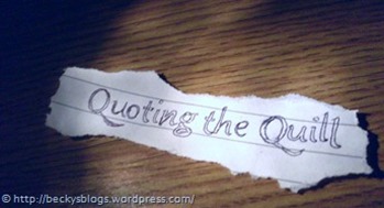 quoting the quill small